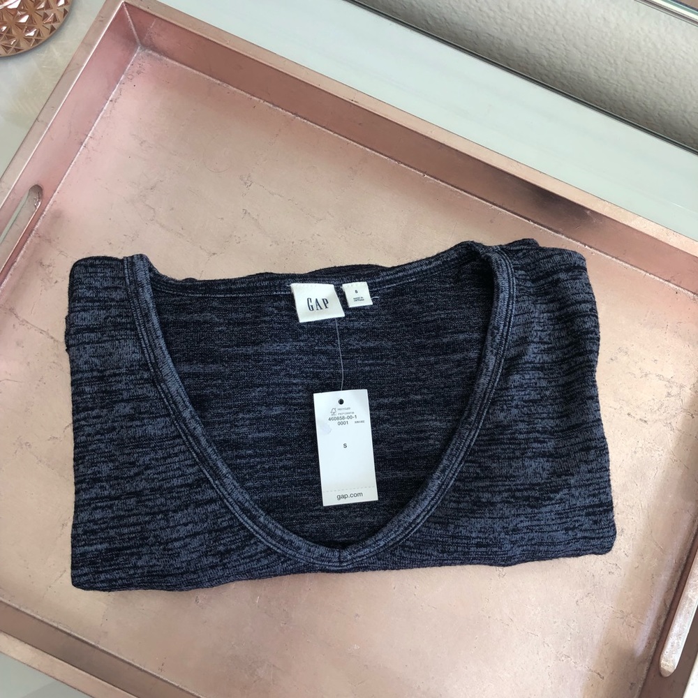 Gap | Long-sleeve Heathered Tee